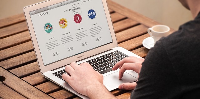 La página de inicio de tu web